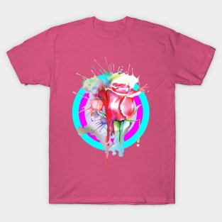 Water Color Rose T-Shirt